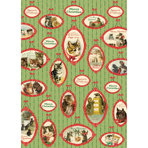 Christmas Cats Gift Wrap/Poster