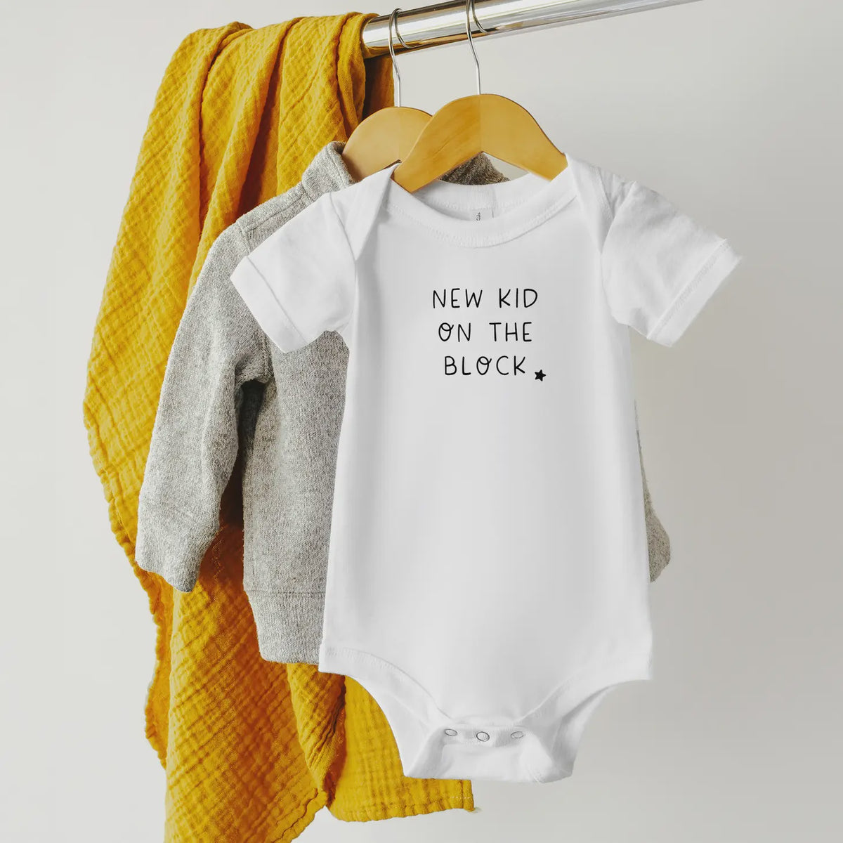 New kid on the block baby onesie online