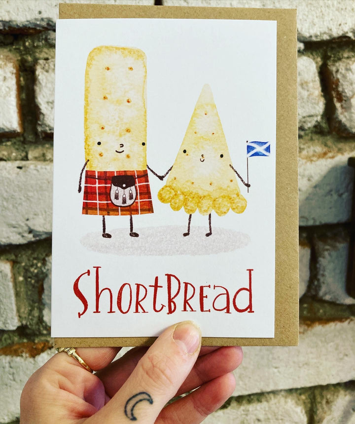 Shortbread Love Card