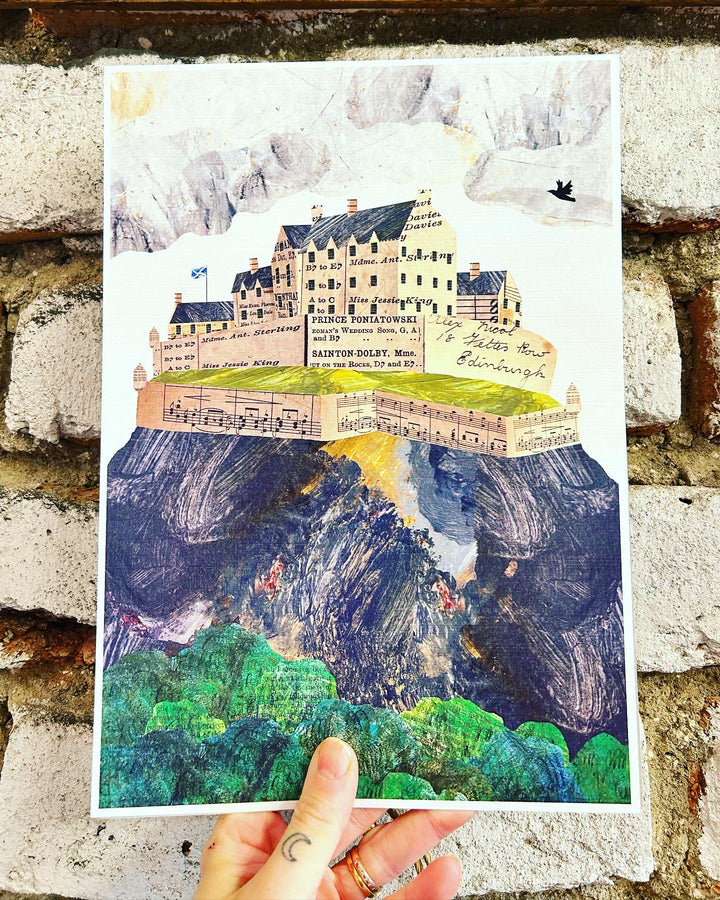Edinburgh Castle A4 Print