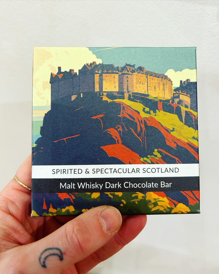 Spectacular Scotland Malt Whisky Dark Chocolate Bar