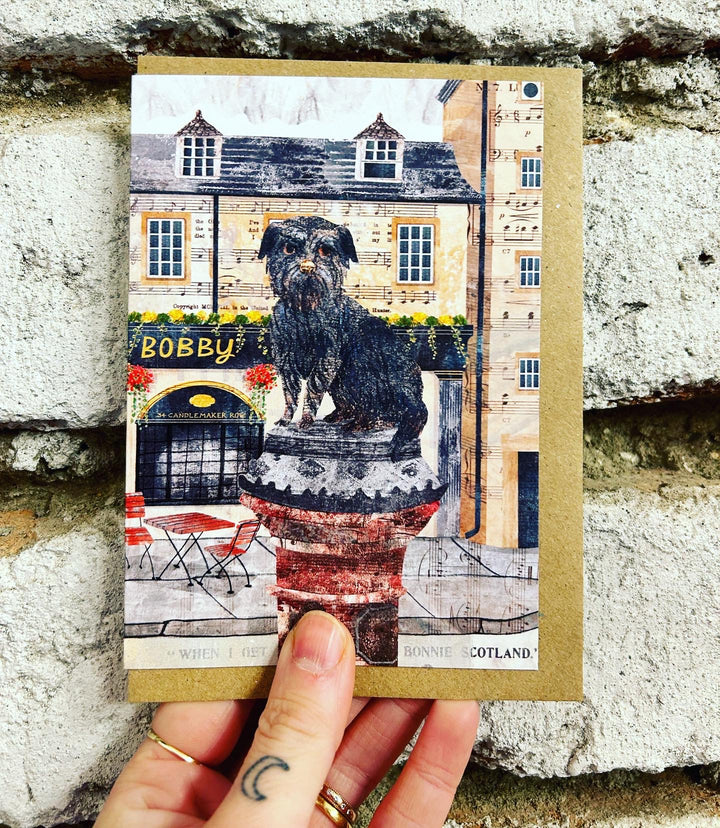 Greyfriars Bobby Collage Card