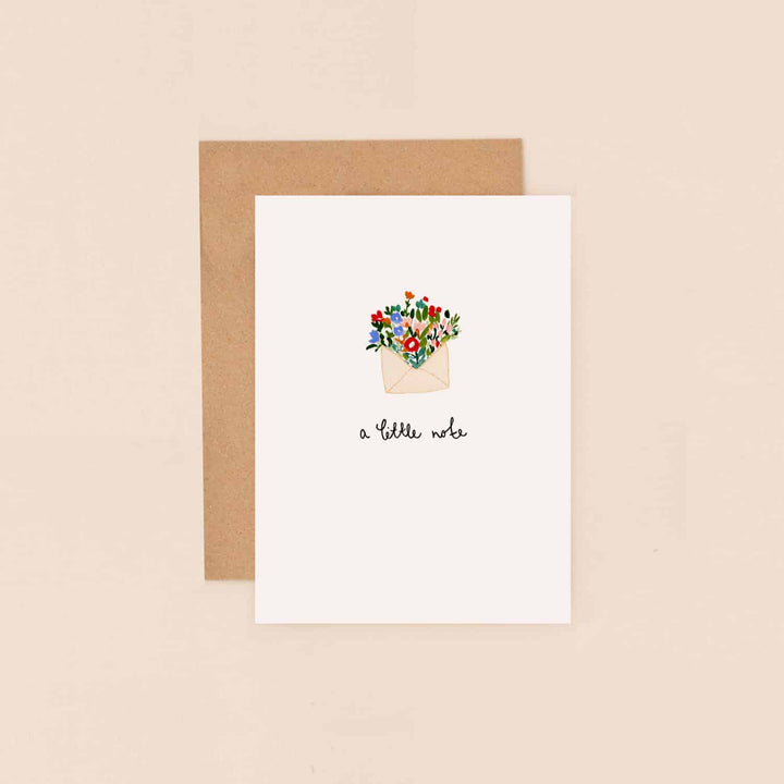 A Little Note Mini Card