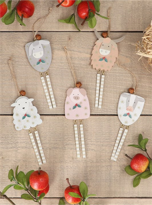Assorted Wood Decorations - Animals with Long Legs
