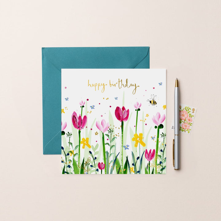 Birthday Tulips Card
