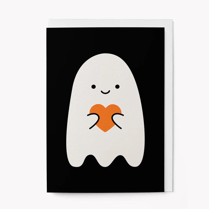 Boo! Sweet Ghost Halloween Card
