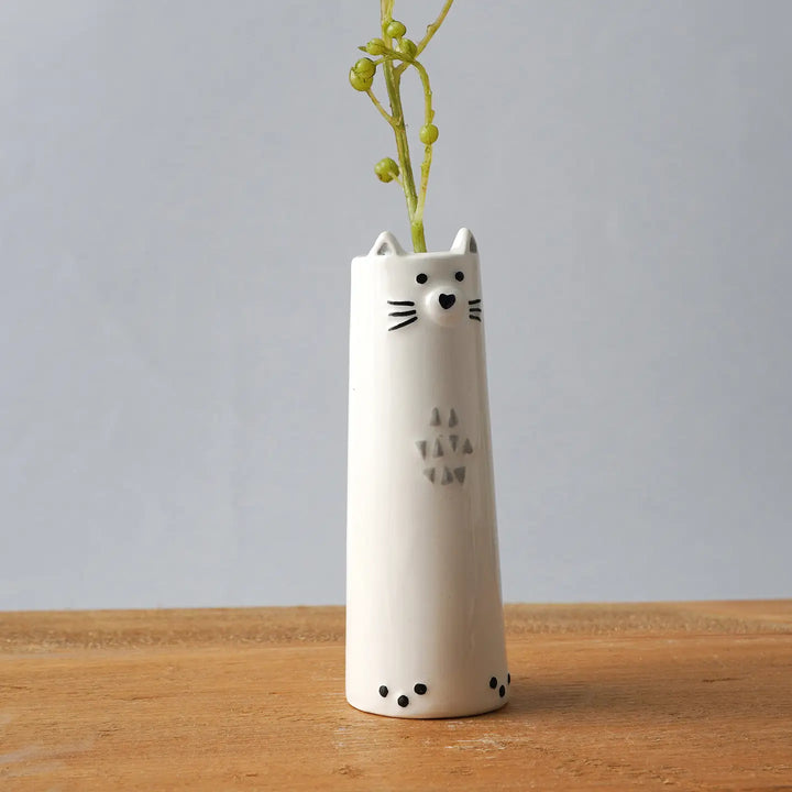 Cat Bud Vase in Gift Box