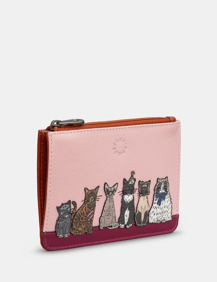 Party Cats Zip Top Purse