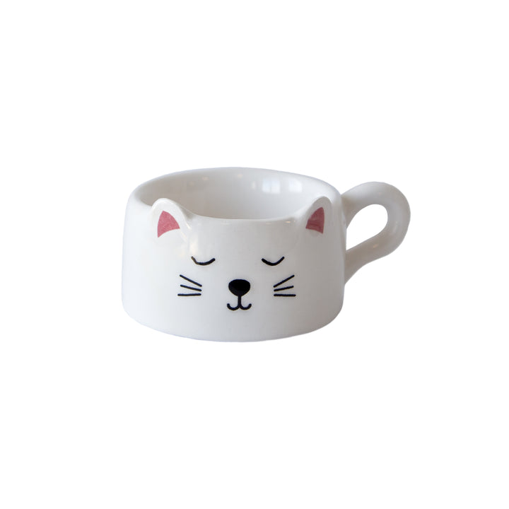 Little Ceramic Cat Tea Light Holder