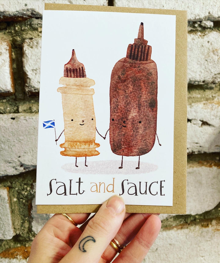 Salt And Sauce Card