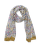 Printed Silk Scarf - Eden Cream/Multi