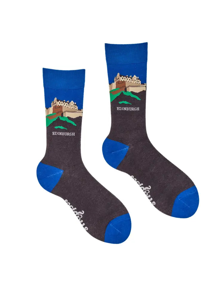 Edinburgh Castle Mens Socks