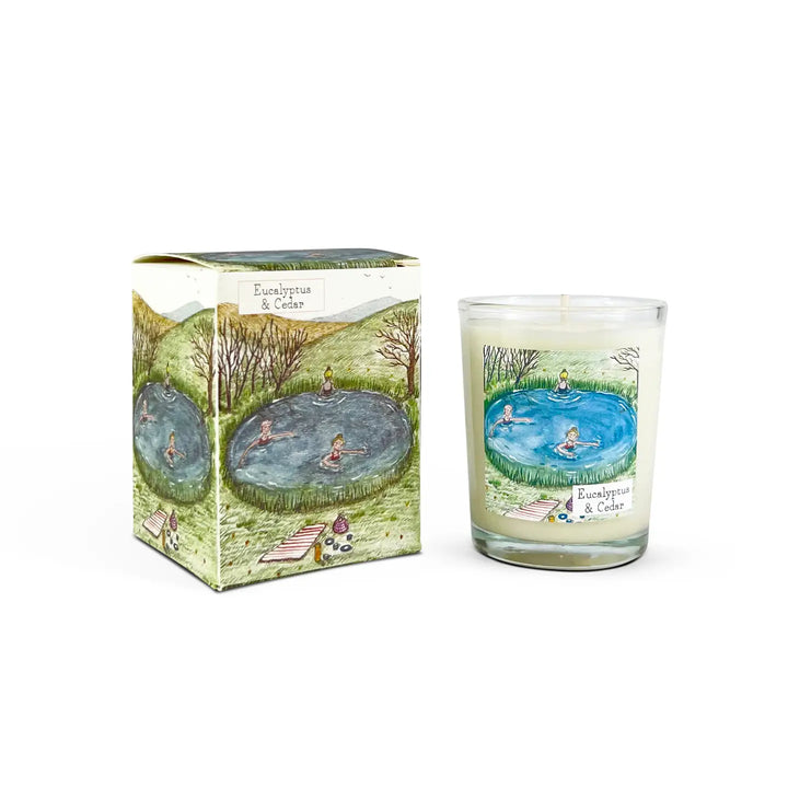 Little Votive Candle Eucalyptus & Cedar