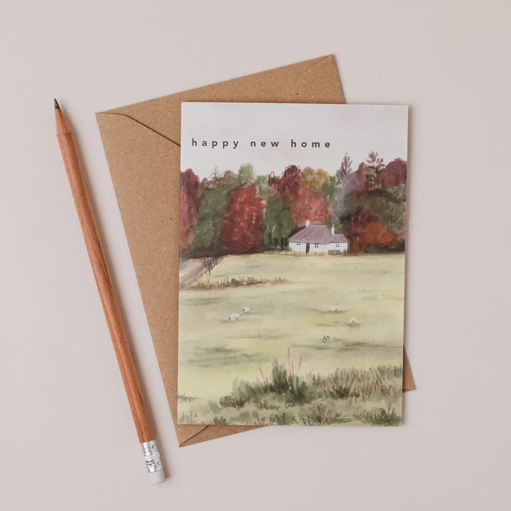 Forest Scottish New Home Card