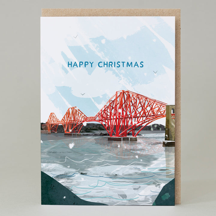 Forth Bridge Christmas Card