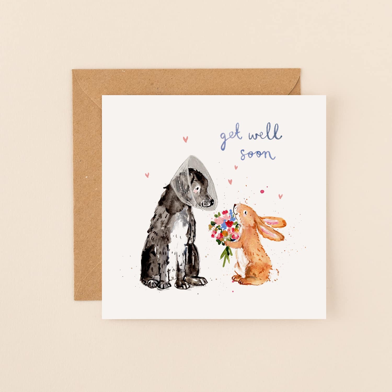 Carte D'encouragement Pour Meilleur Ami « Get Well Soon » Pour Femme Et