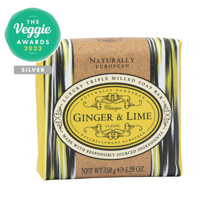 Ginger & Lime Wrapped Soap Bar 150g