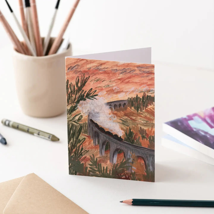 Landscape Card - Glenfinnan Viaduct, Scotland