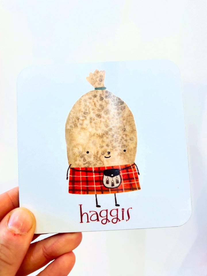 Haggis Scottish Coaster