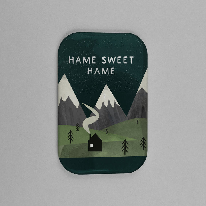 Hame Sweet Hame Scottish Fridge Magnet
