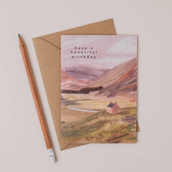 Braemar Scotland Have A Beautiful Birthday Card