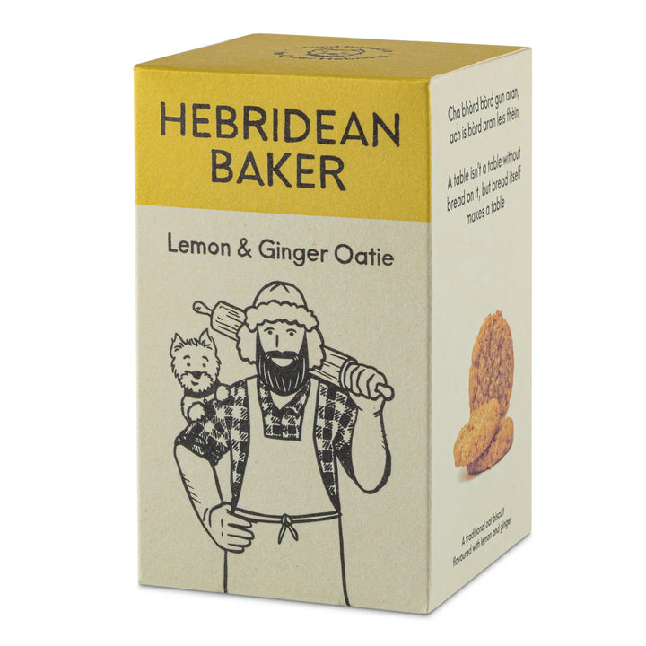 Hebridean Baker Lemon & Ginger Oatie Biscuits