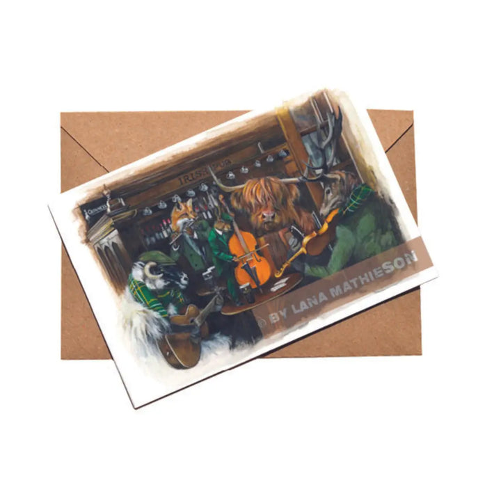 Hairy Trad Session Card