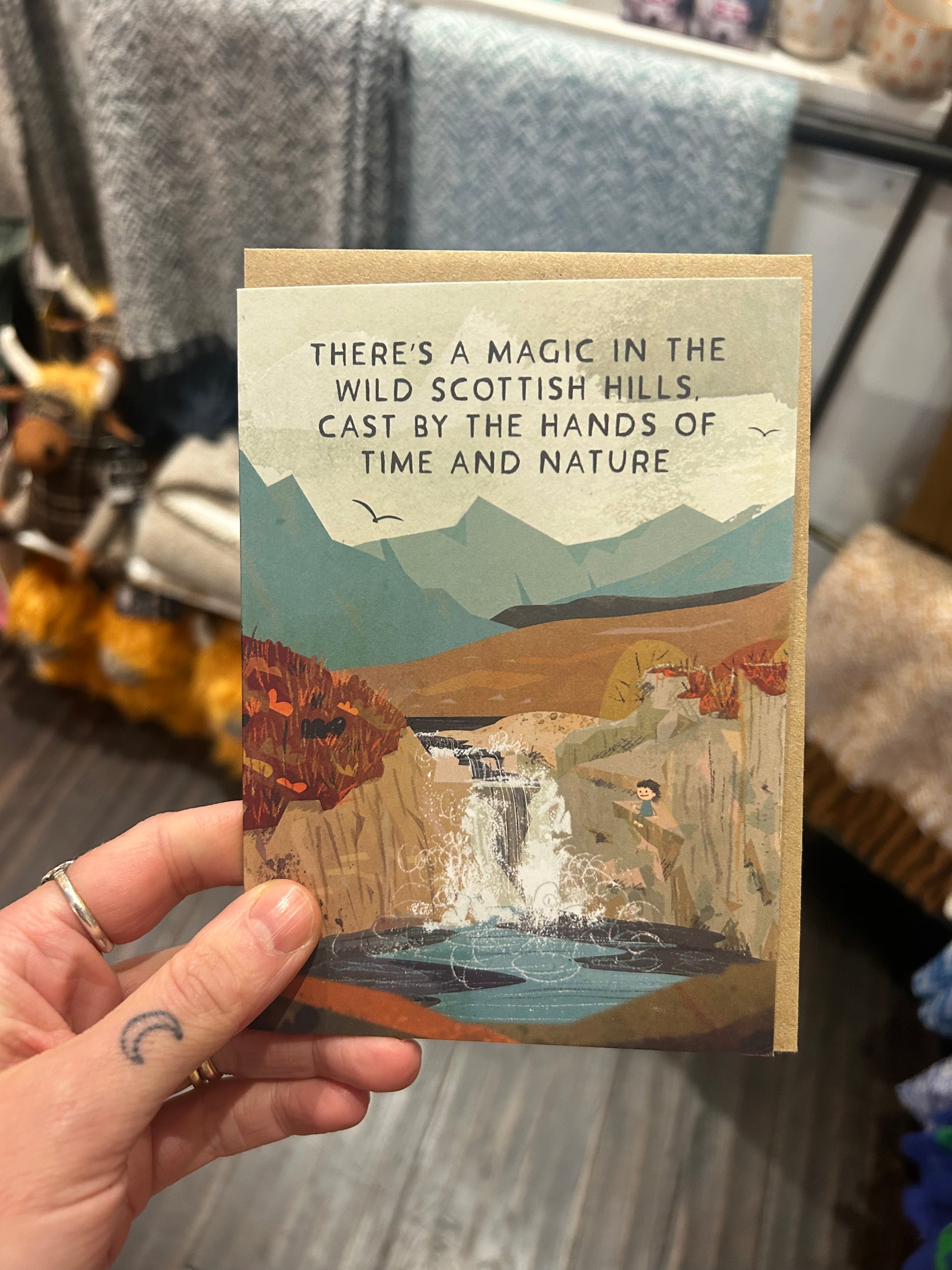 'Magic in the Scottish Hills' Card Rua