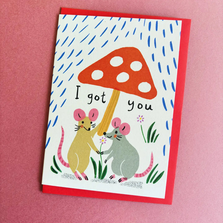 Got You Mice Friendship Card