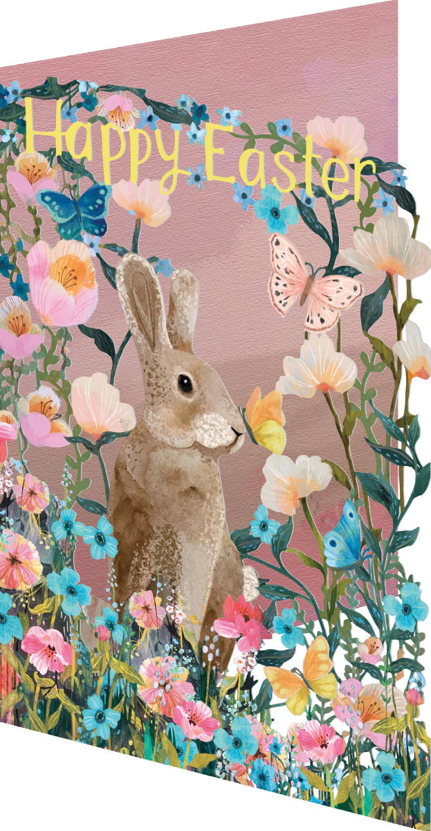 Dreamland Bunny Laser Cut Easter Card