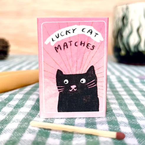 Lucky Cat Cute Little Box of Matches