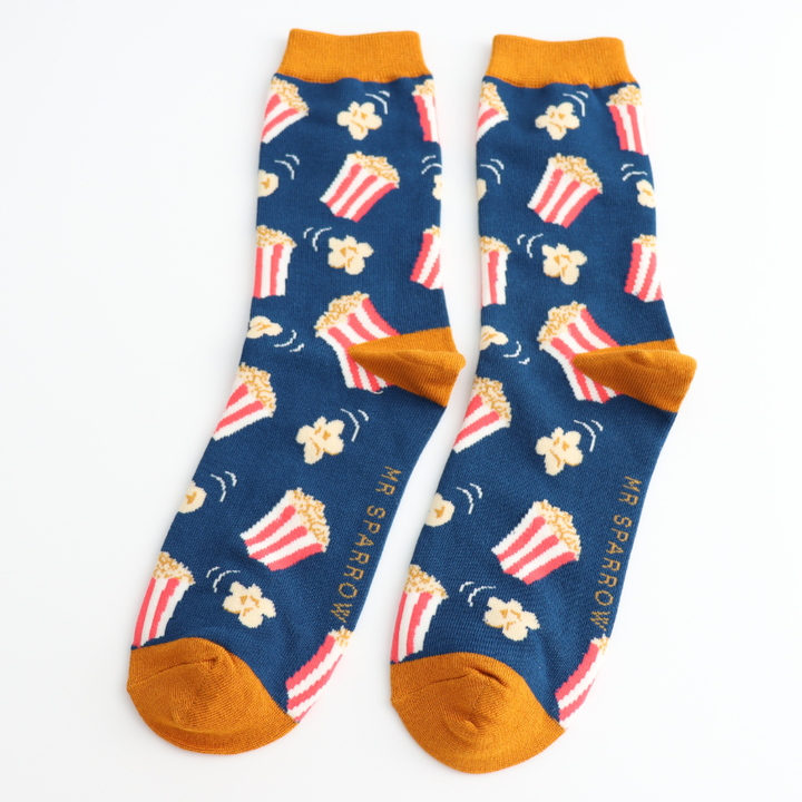 Popcorn Mens Bamboo Socks