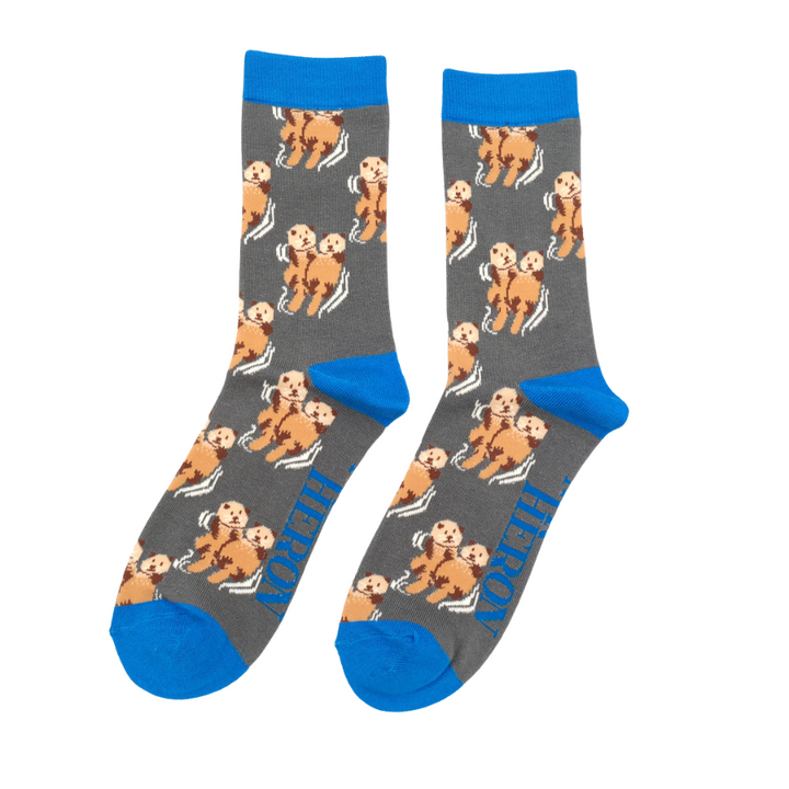 Men's Otter Socks Grey