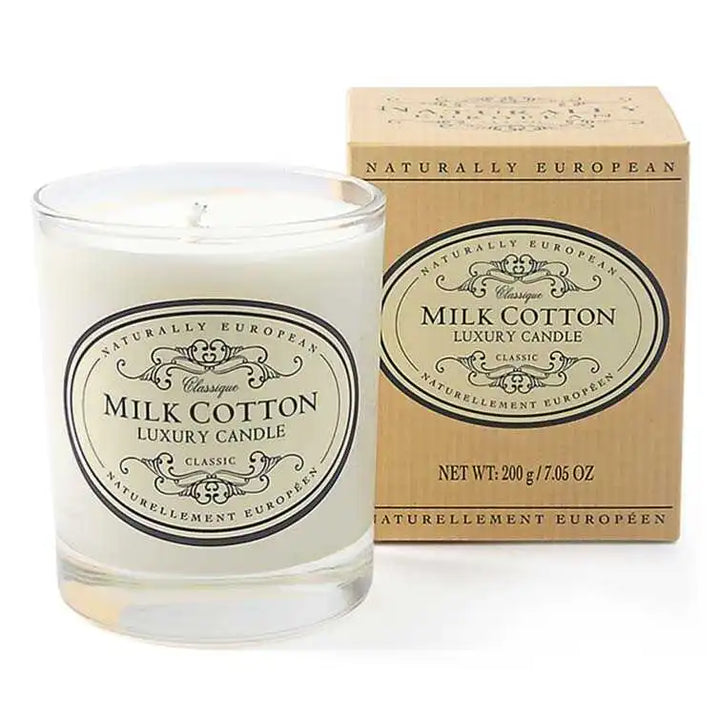 Milk Cotton Scented Candle 200g