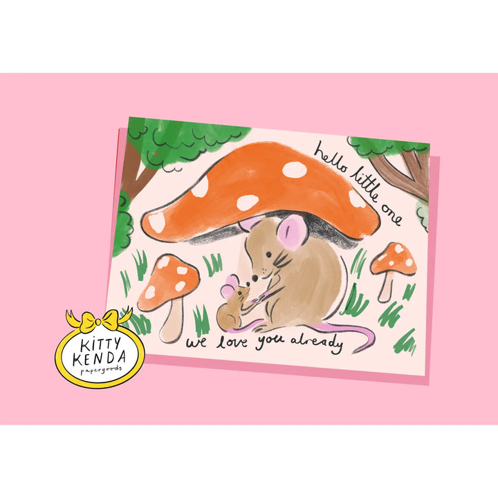 Baby Mouse Greeting Card