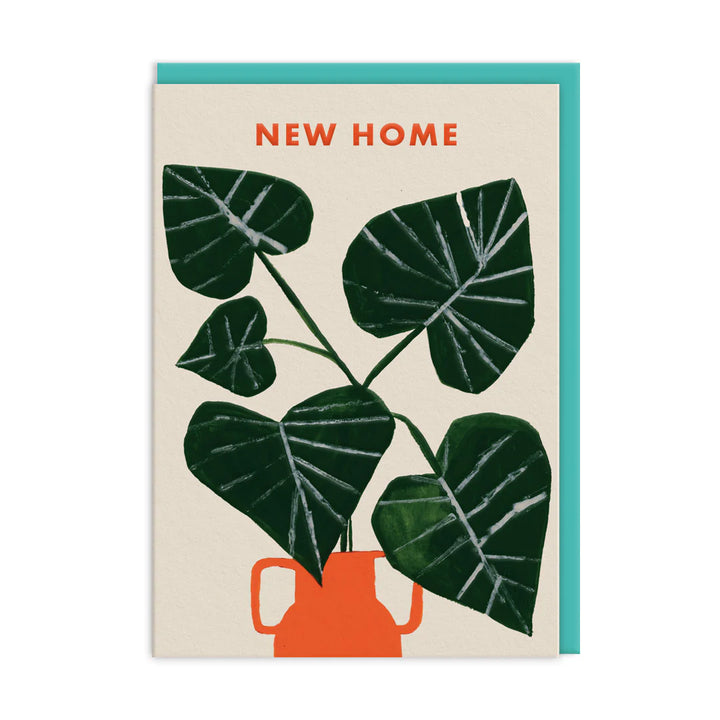 House Plant New Home Card