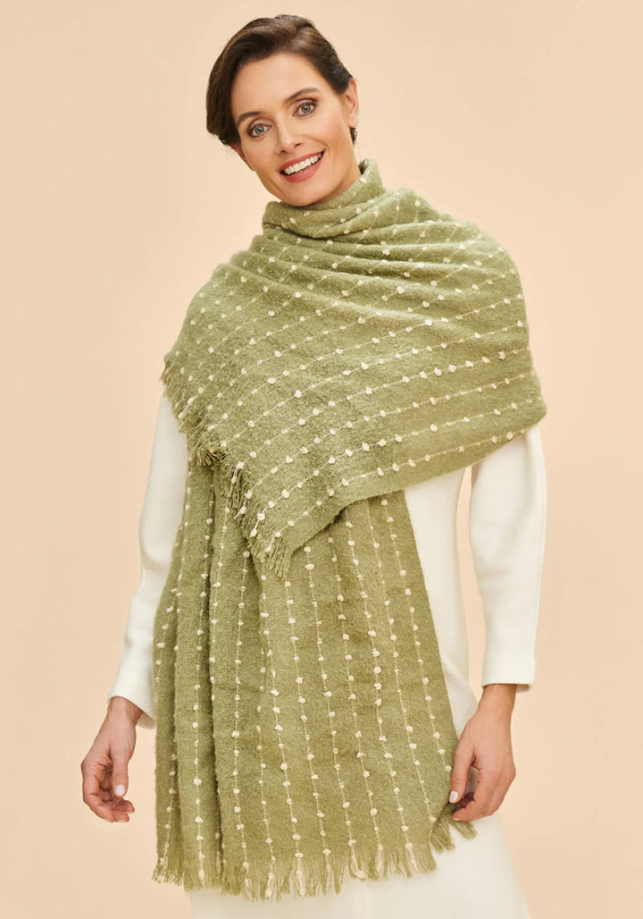Powder Designs Dakota Cosy Scarf Sage