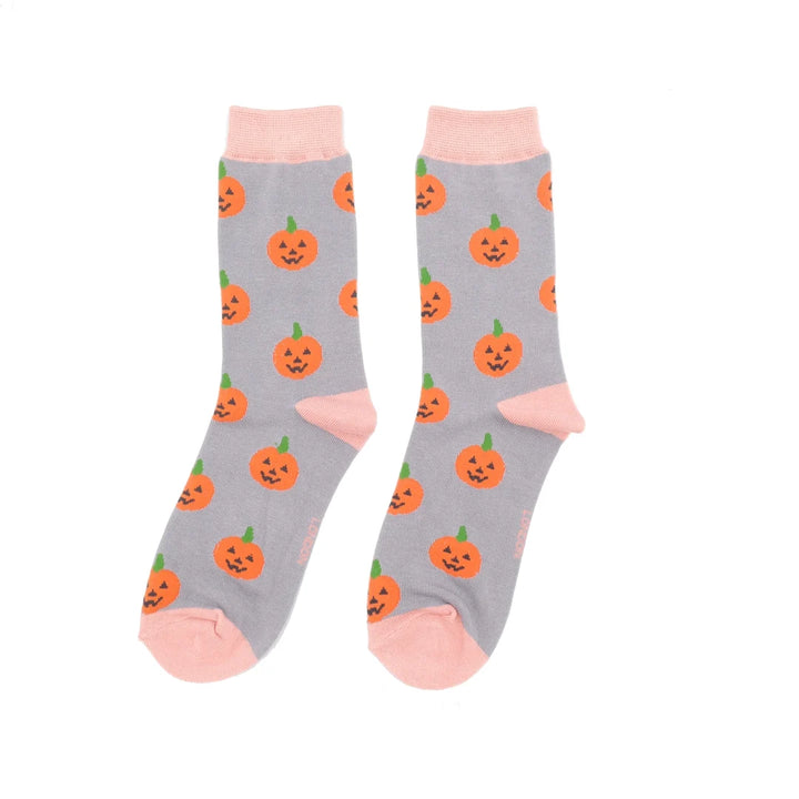 Women's Pumpkin Bamboo Socks