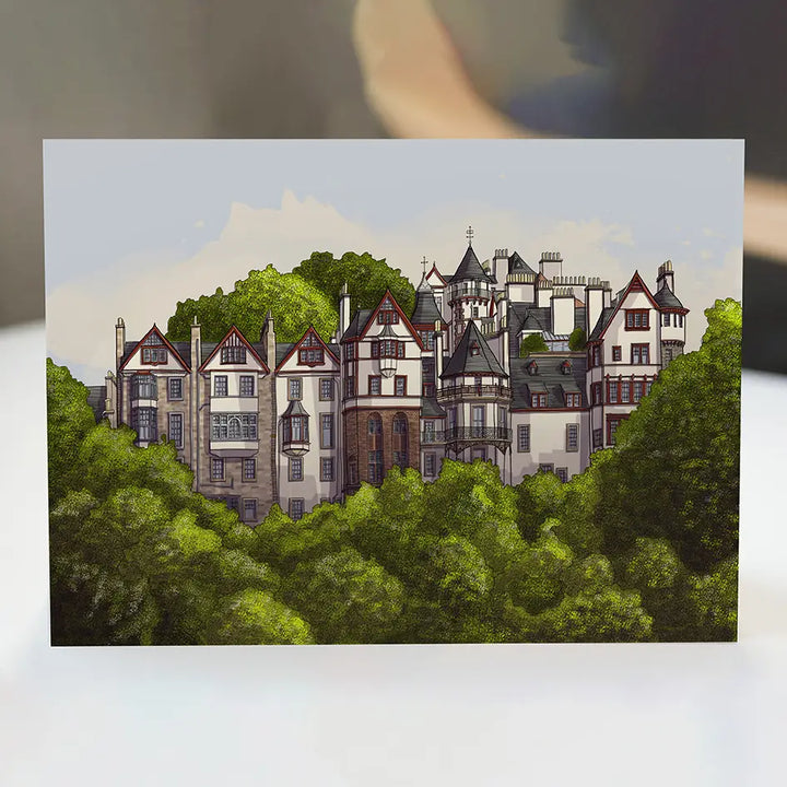 Ramsay Gardens Edinburgh Card