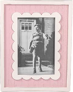 Scalloped Pink Photo Frame