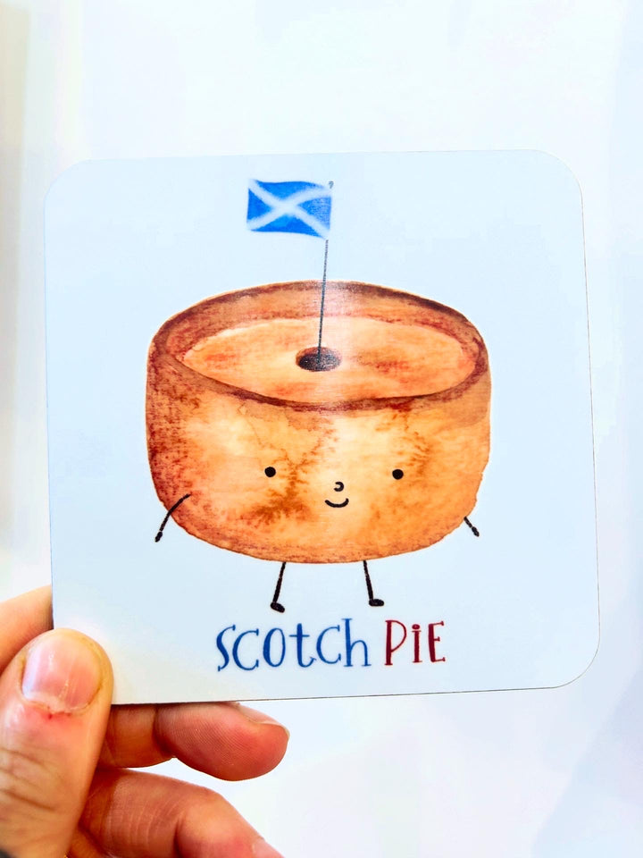 Scotch Pie Coaster