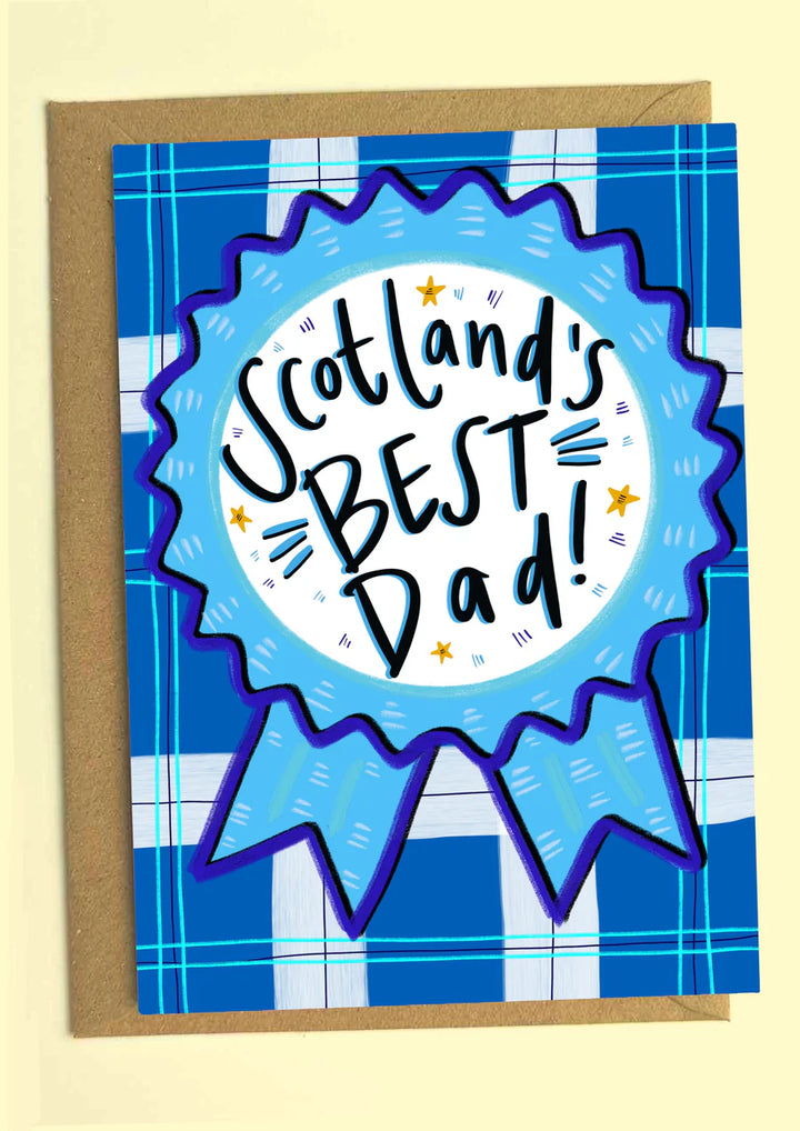 Scotland's Best Dad! Card