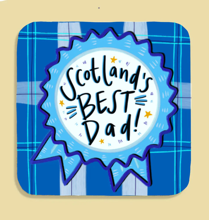 Scotland's Best Dad Coaster