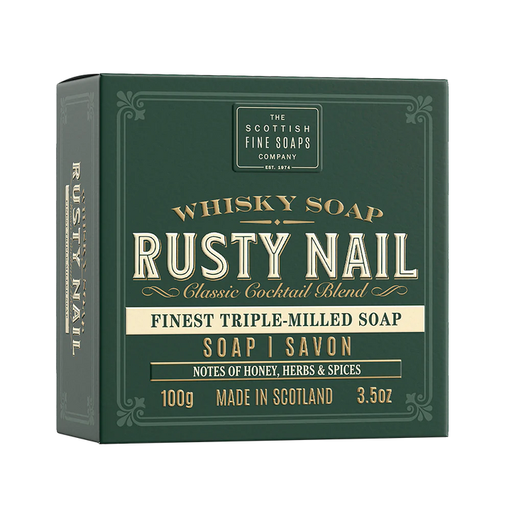 Rusty Nail Whisky Cocktail Soap in a Carton