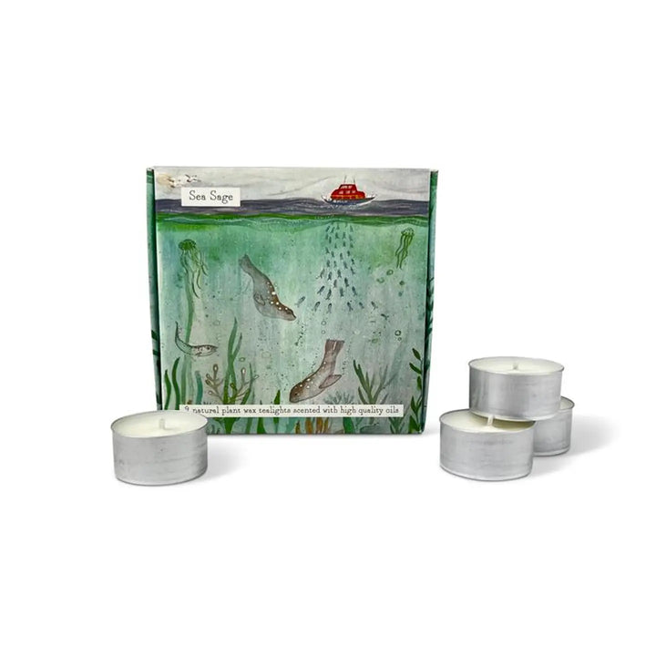 Sea Sage Coastal  - Box of 9 Tealights