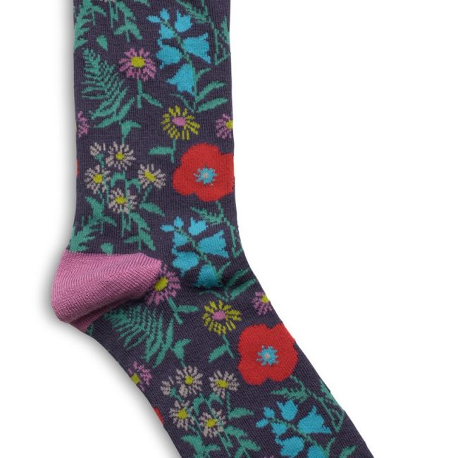 Sierra Navy Women's Socks