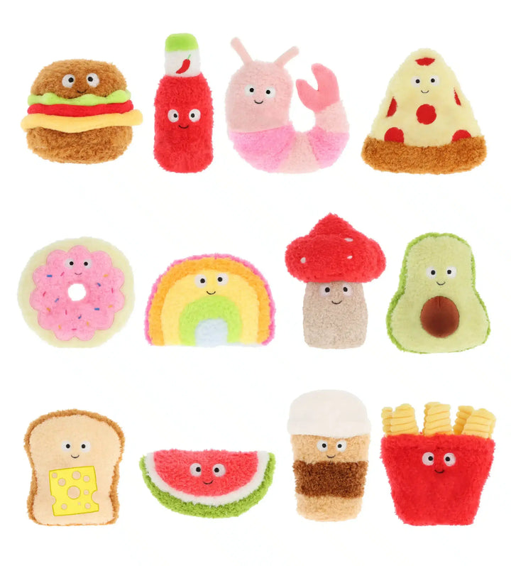 12cm Soft Cuddly Snack Foods