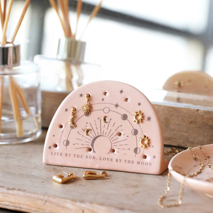 Celestial Ceramic Earring Holder