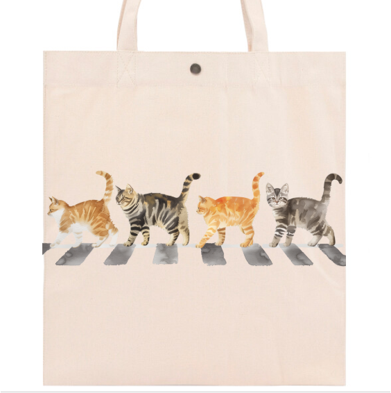 Tabby Road Tote Bag