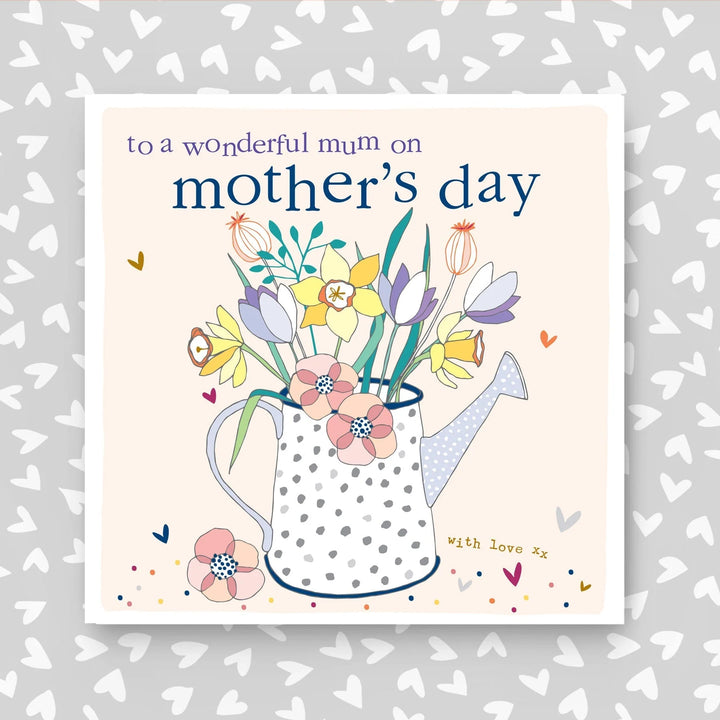 Wonderful Mum on Mother's Day Card